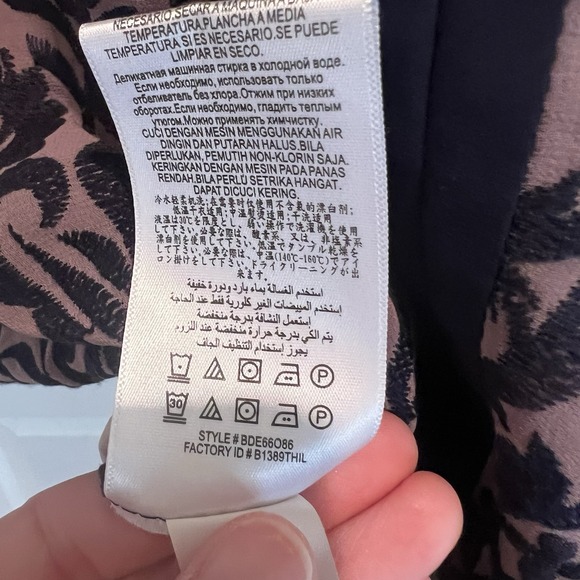 BCBG Generation Size 10‎ Lace Cocktail Midi Sleeveless Dress Fairy Embroidered - Picture 9 of 11